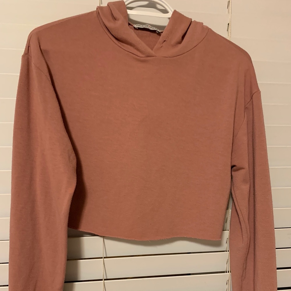 Fashion Nova cropped hoody